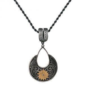 Montana Silversmiths Golden Bitterroot Garden Necklace (NC1557NCF)